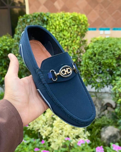 (SQ-203) Royal Blue Moccasin